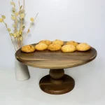 شیرینی خوری گرد پایه دار